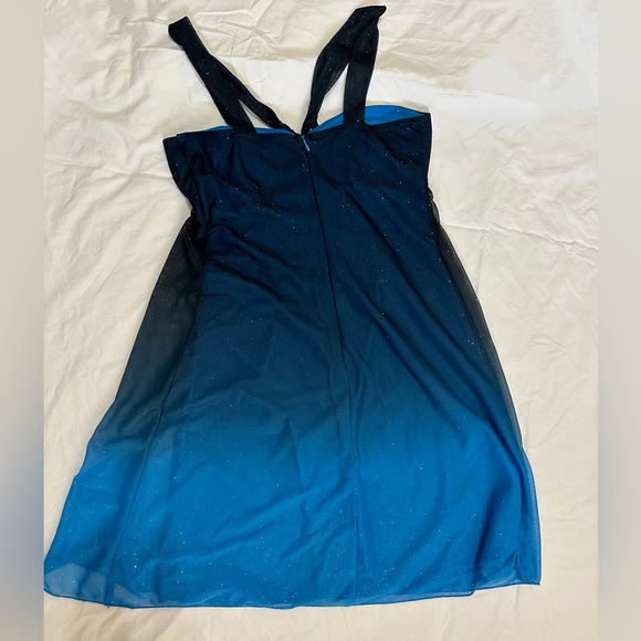 Ombré Sparkle Cocktail Dress - Picture 7 of 13